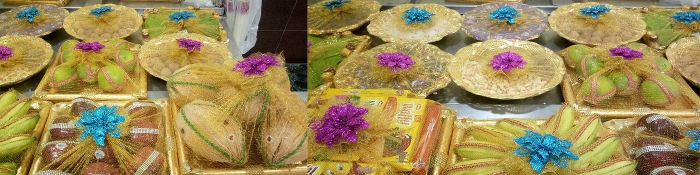 Marriage Seer Varisai Plates Decoration in Chennai
