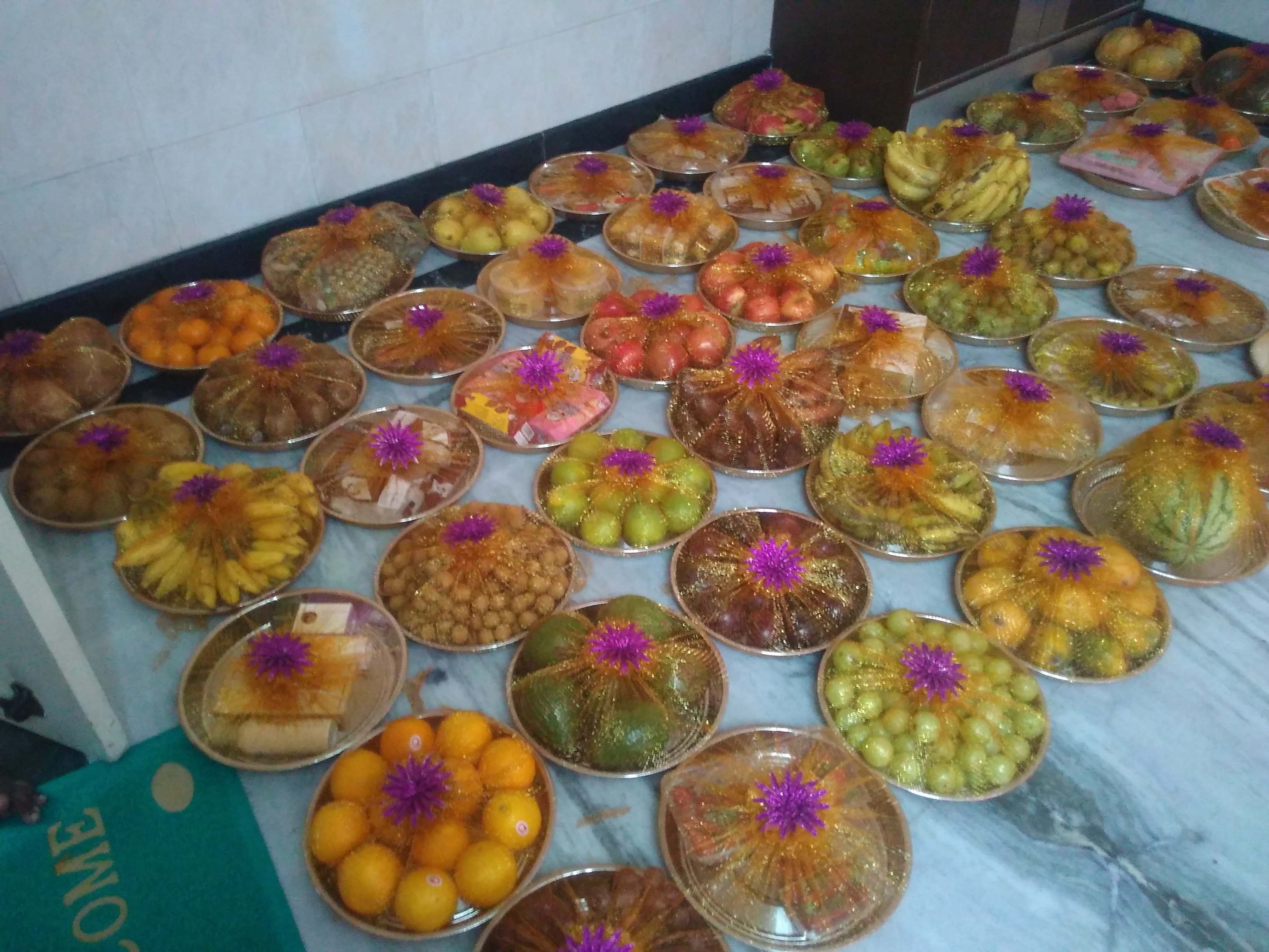 Wedding Seer Varisai Thattu Decorations in Chennai