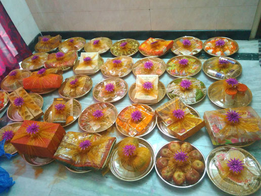 Seer Varisai Plates Decoration in Chennai